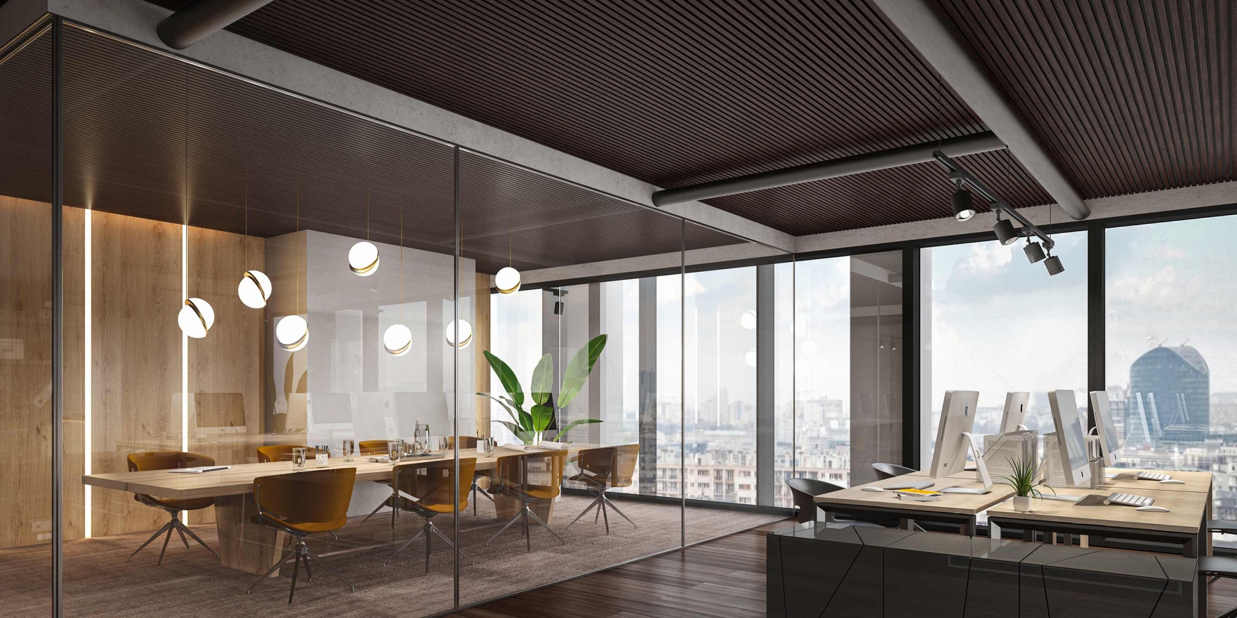 Hushwood Office Ceiling