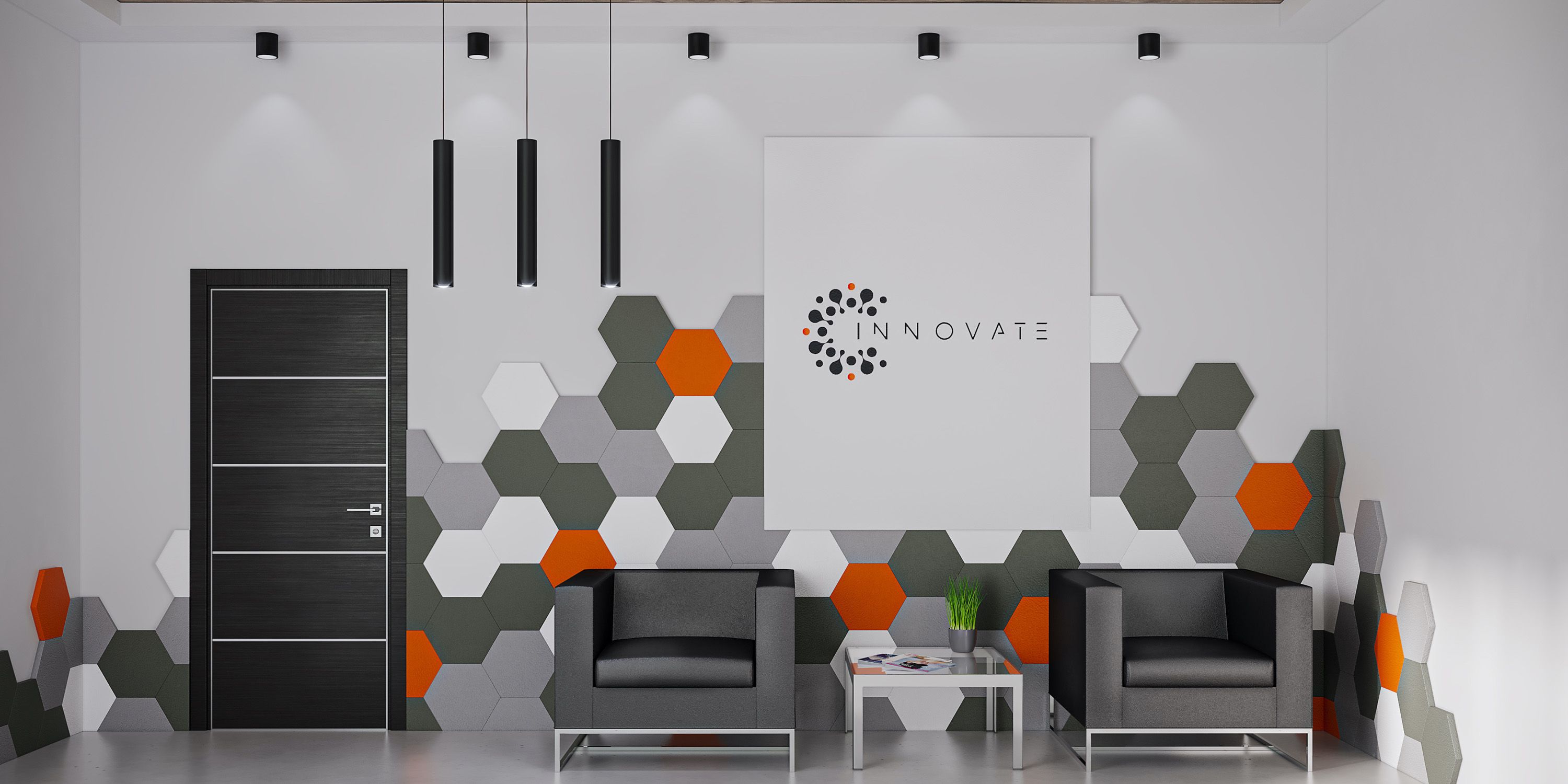 Hexagon Polyester Core Panels
