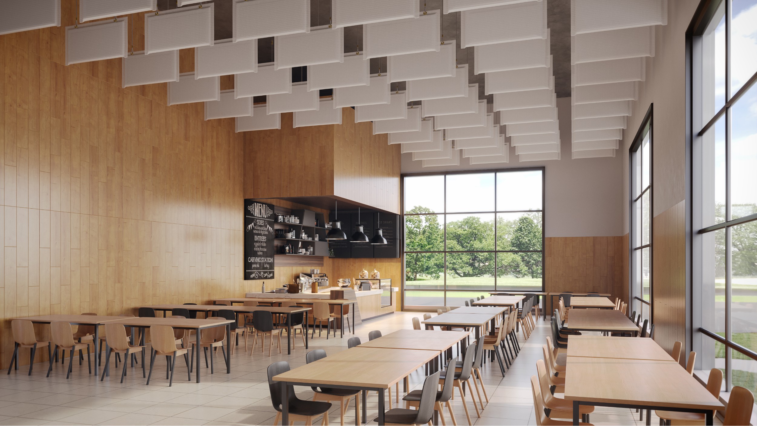 Cafeteria Rendering