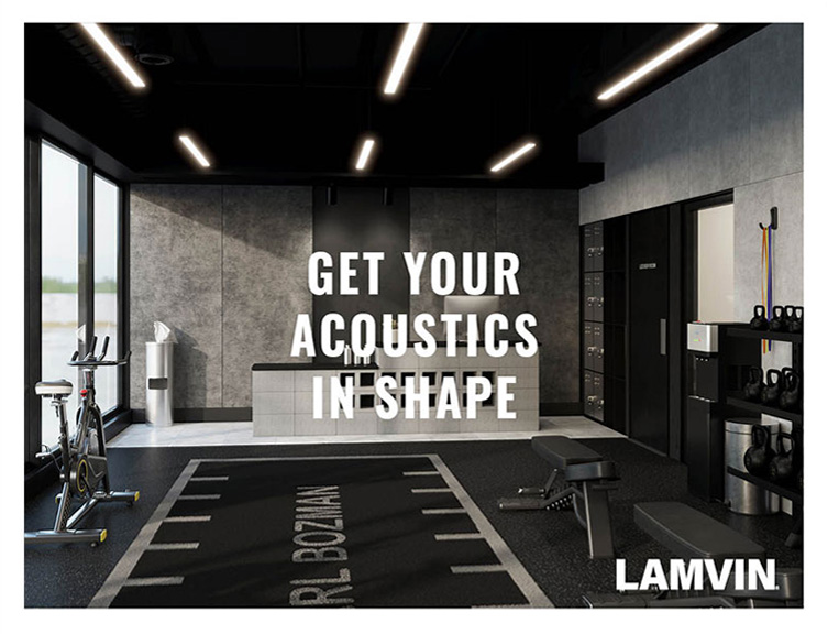 fitness and gyms acoustics brochure